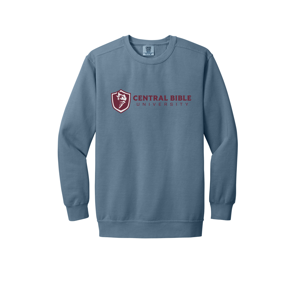 centralbible-premium-comfort-crewneck-dtf-front-1566-bluejean-flat-front