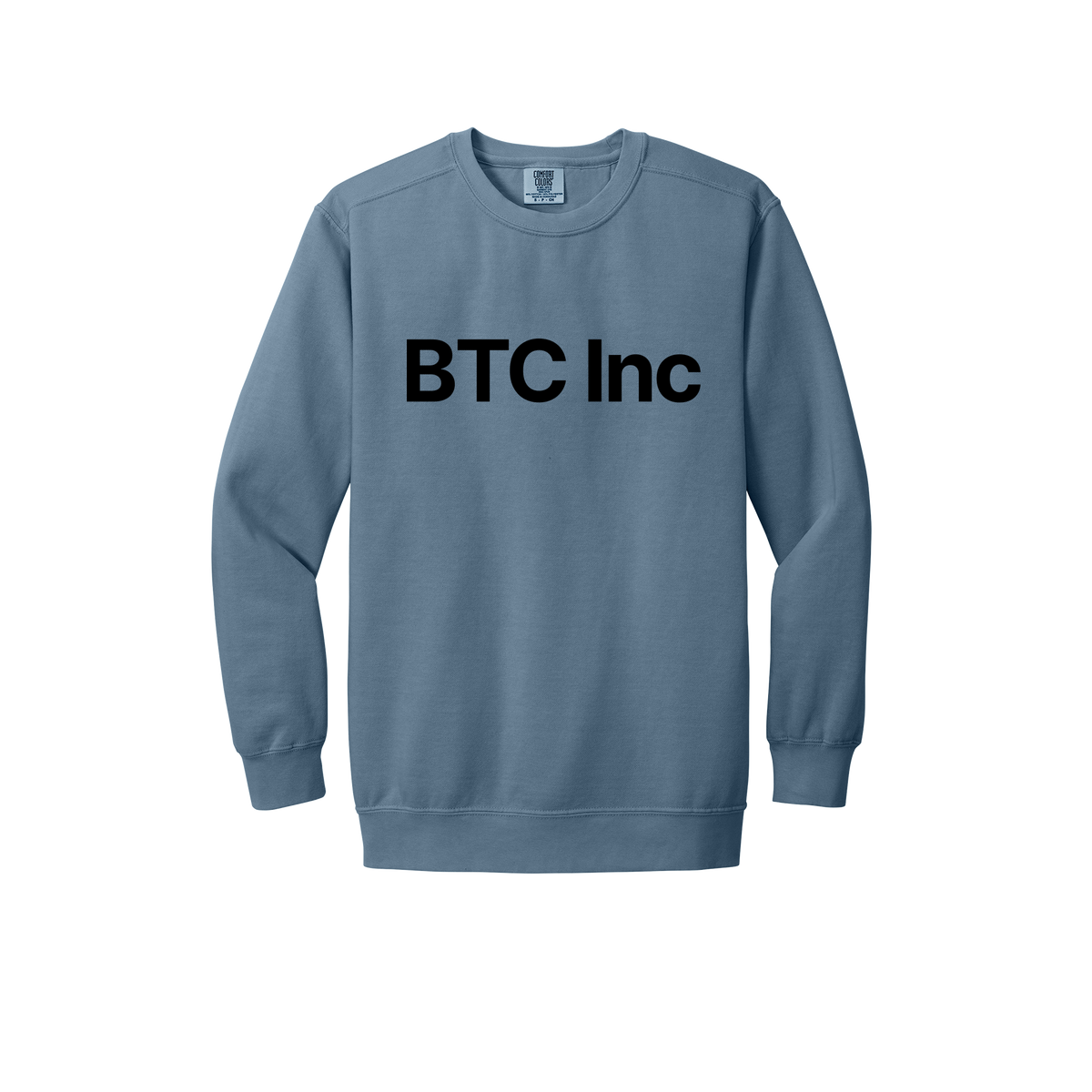 btc-premium-comfort-crewneck-dtf-front-1566-bluejean-flat-front