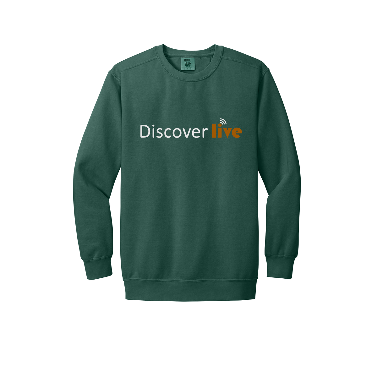 discover-premium-comfort-crewneck-dtf-front-1566-bluespruce-flat-front