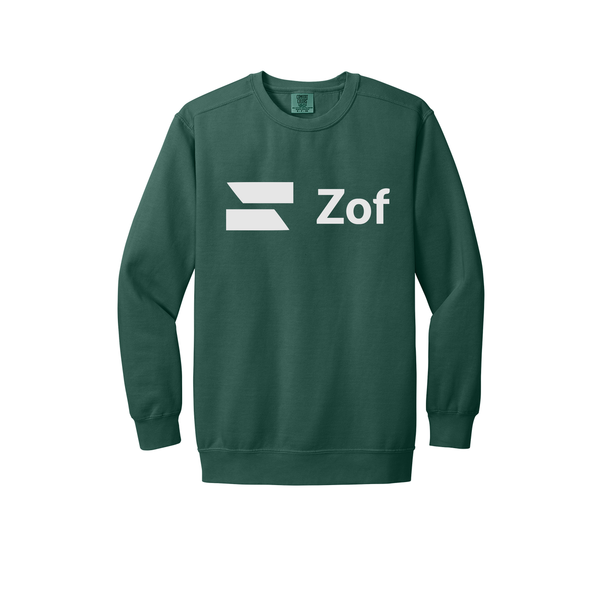 zof-premium-comfort-crewneck-dtf-front-1566-bluespruce-flat-front