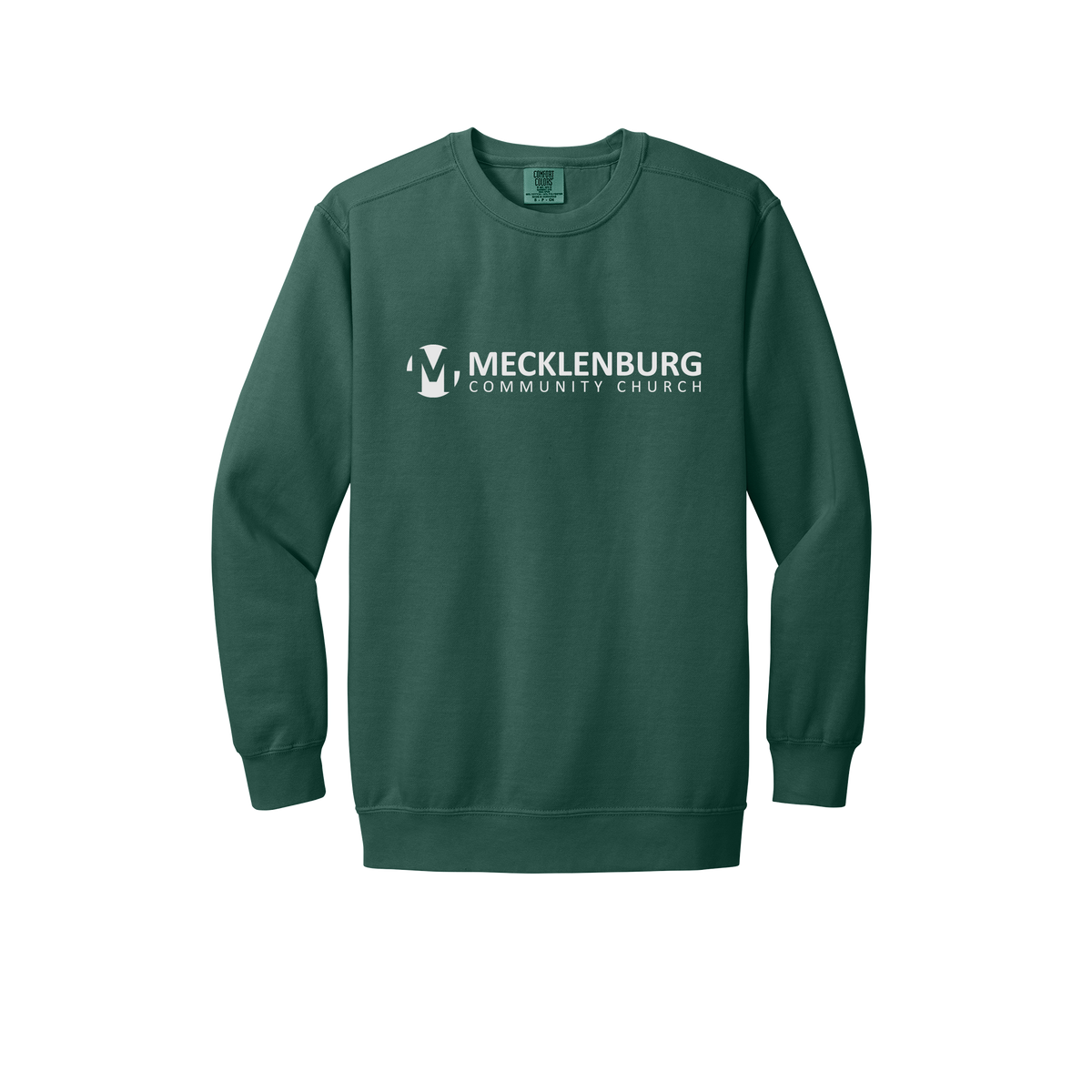 mecklenburg-premium-comfort-crewneck-dtf-front-1566-bluespruce-flat-front