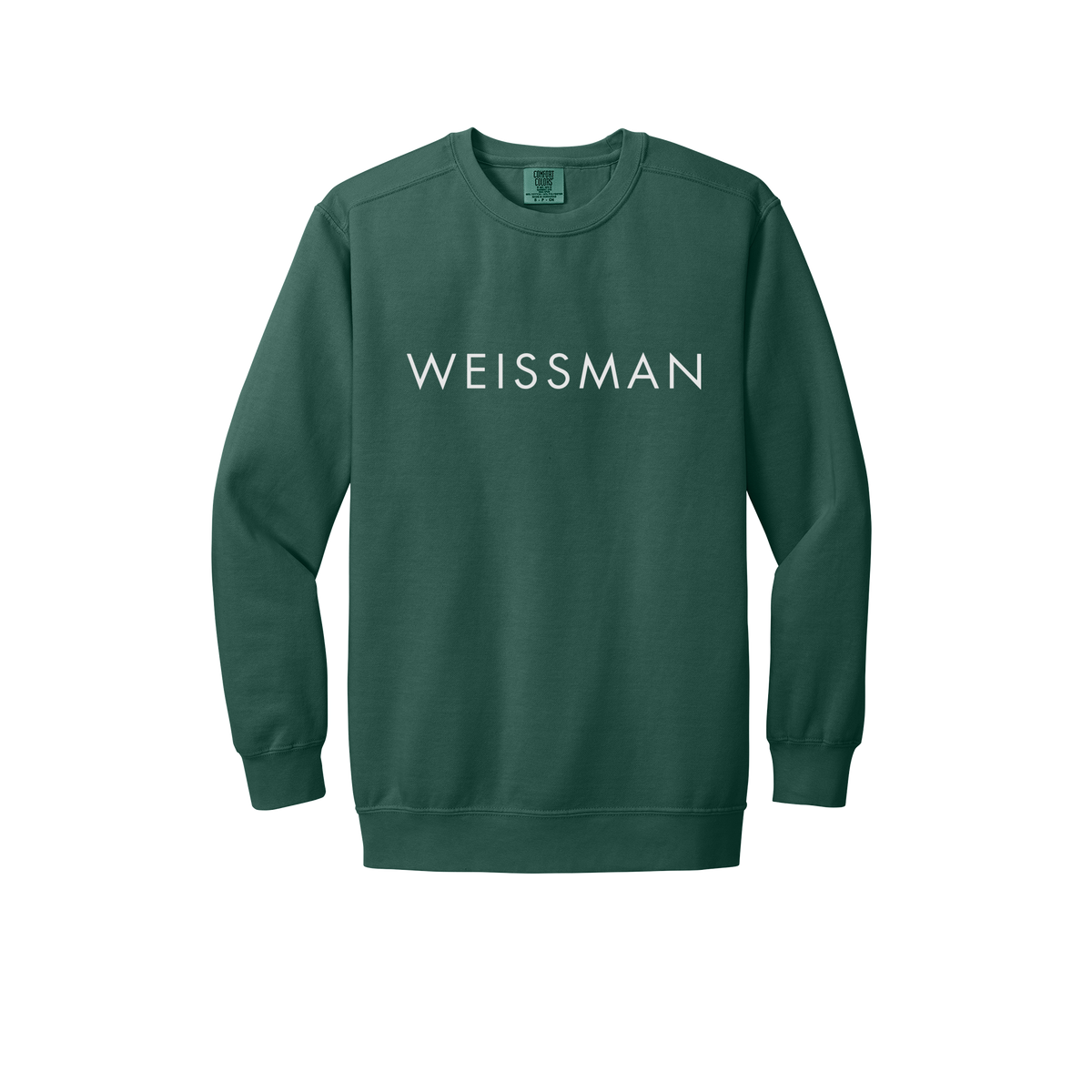 weissmans-premium-comfort-crewneck-dtf-front-1566-bluespruce-flat-front