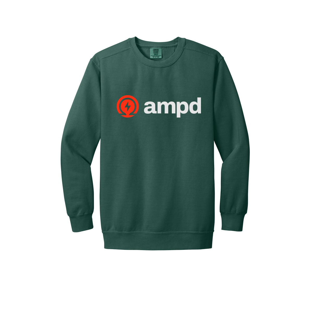 ampd-premium-comfort-crewneck-dtf-front-1566-bluespruce-flat-front