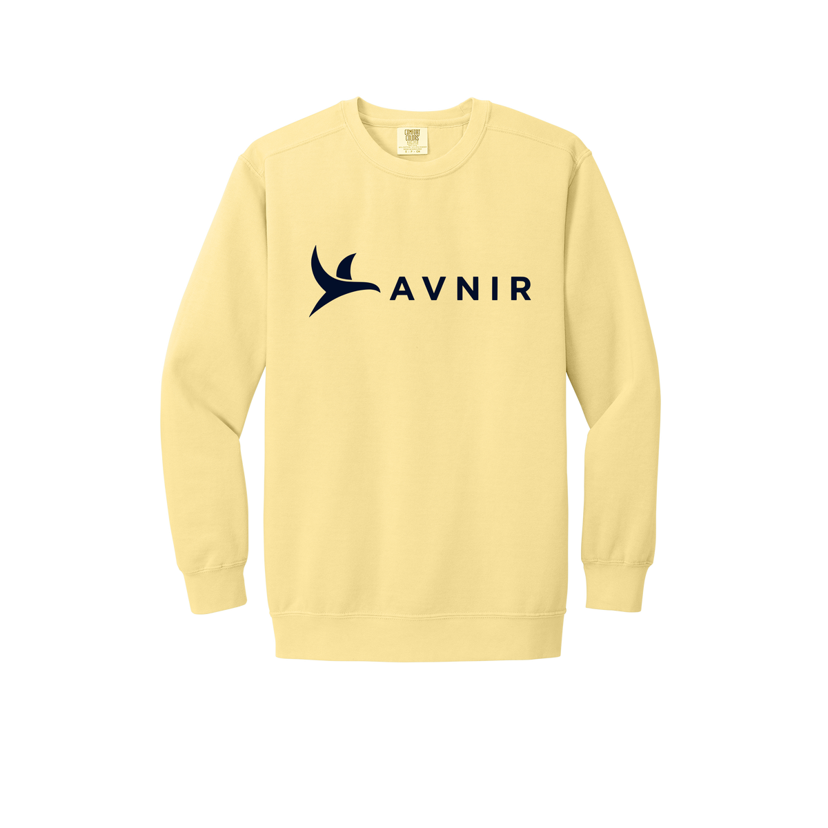 avnir-premium-comfort-crewneck-dtf-front-1566-butter-flat-front