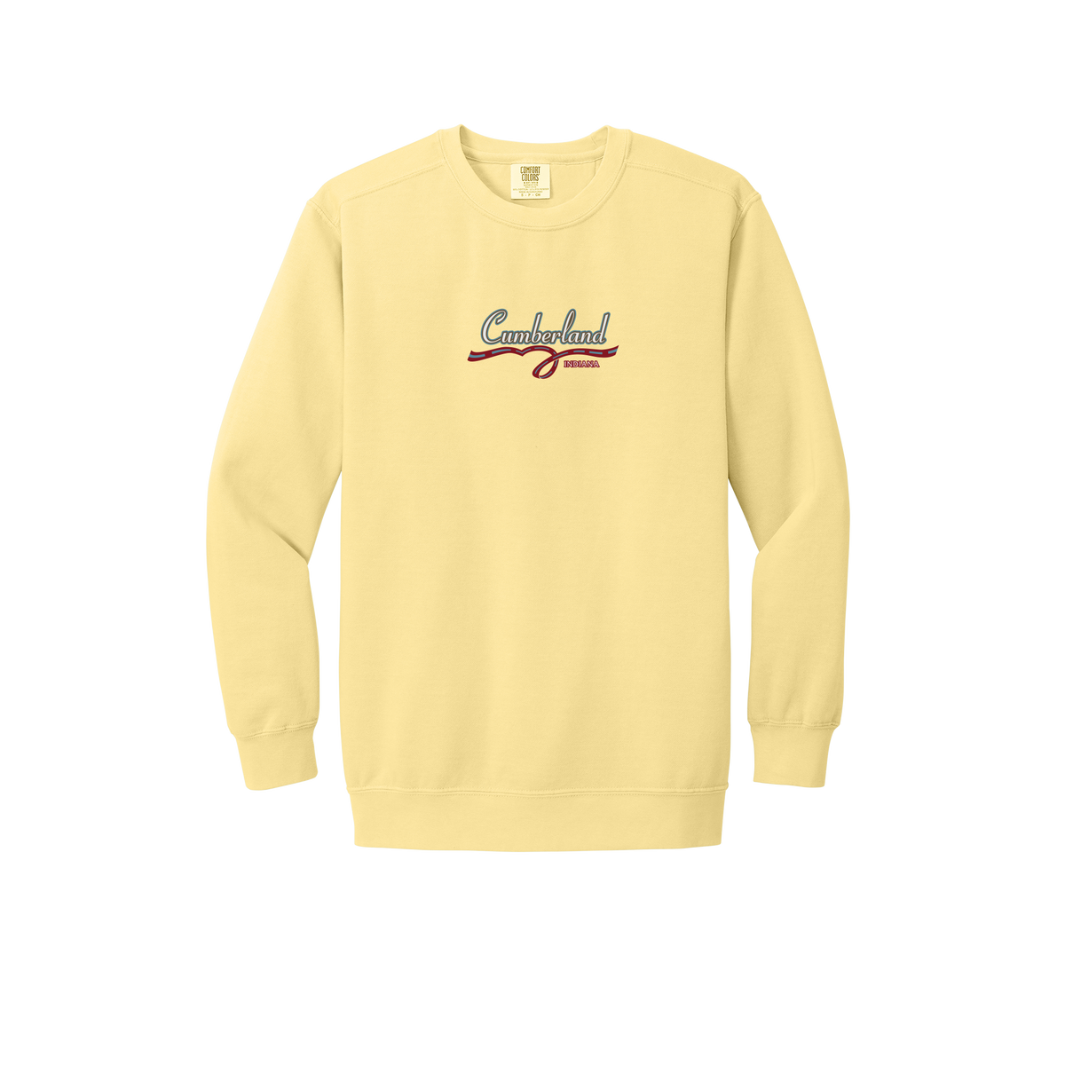 cumberland-premium-comfort-crewneck-dtf-front-1566-butter-flat-front