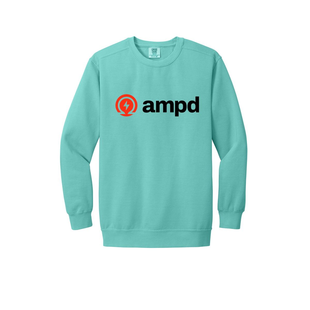 ampd-premium-comfort-crewneck-dtf-front-1566-chalkymint-flat-front