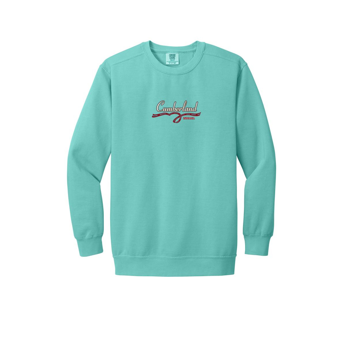 cumberland-premium-comfort-crewneck-dtf-front-1566-chalkymint-flat-front