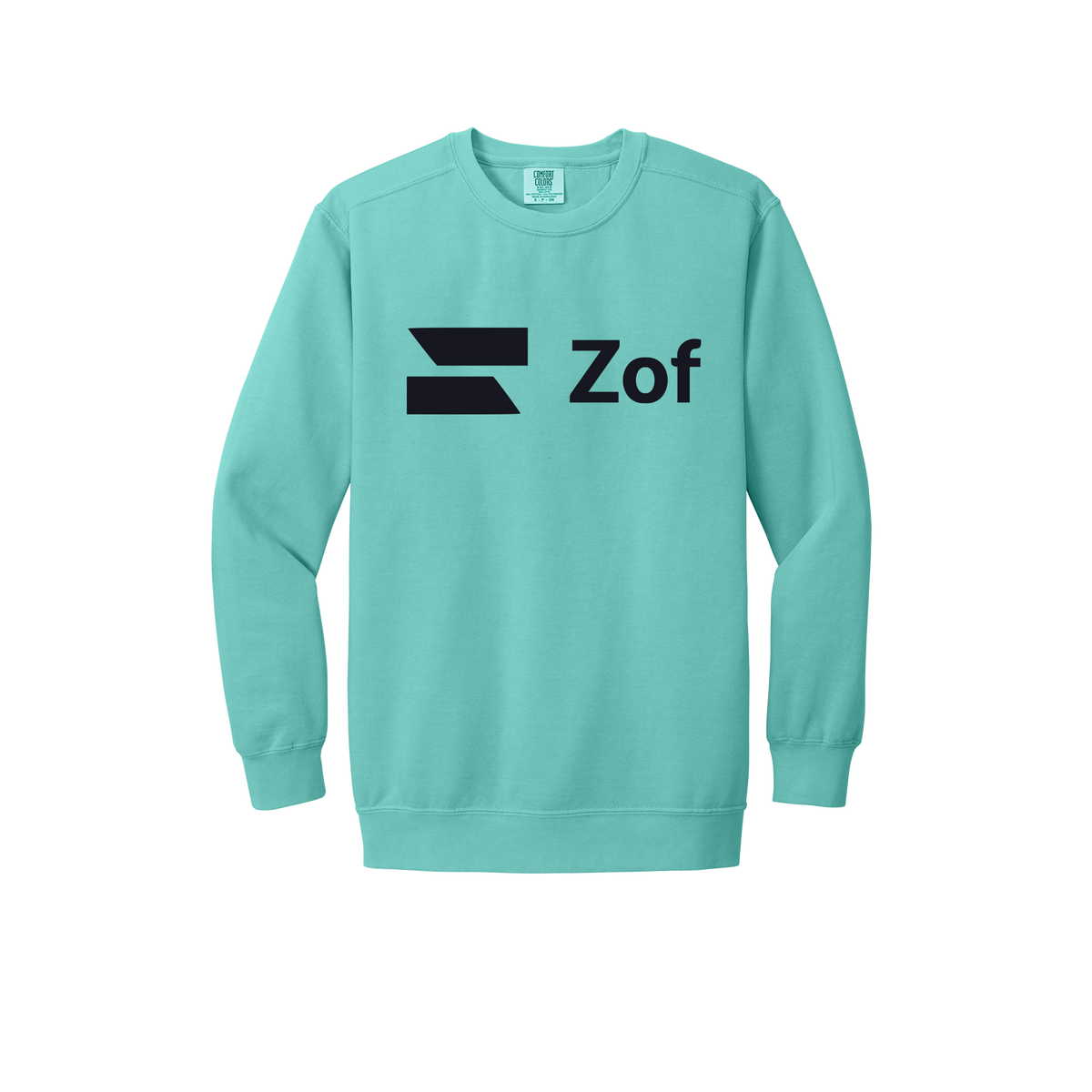 zof-premium-comfort-crewneck-dtf-front-1566-chalkymint-flat-front