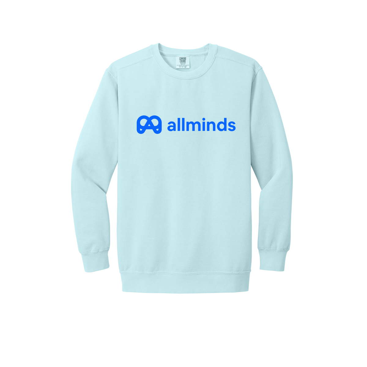 getallminds-premium-comfort-crewneck-dtf-front-1566-chambray-flat-front