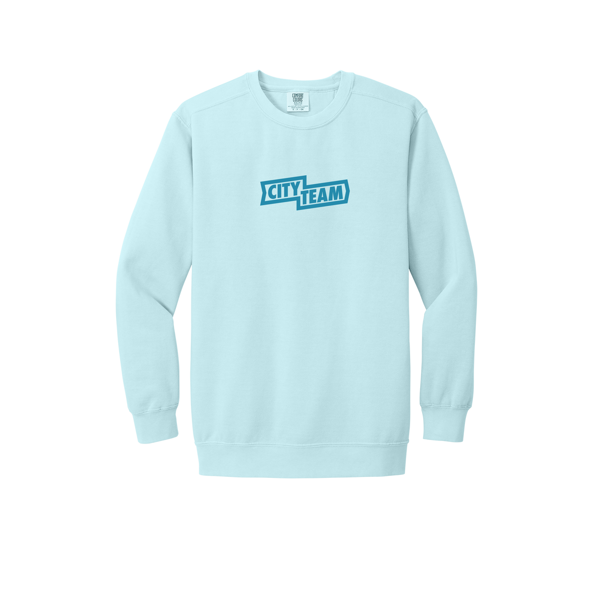 cityteam-premium-comfort-crewneck-dtf-front-1566-chambray-flat-front