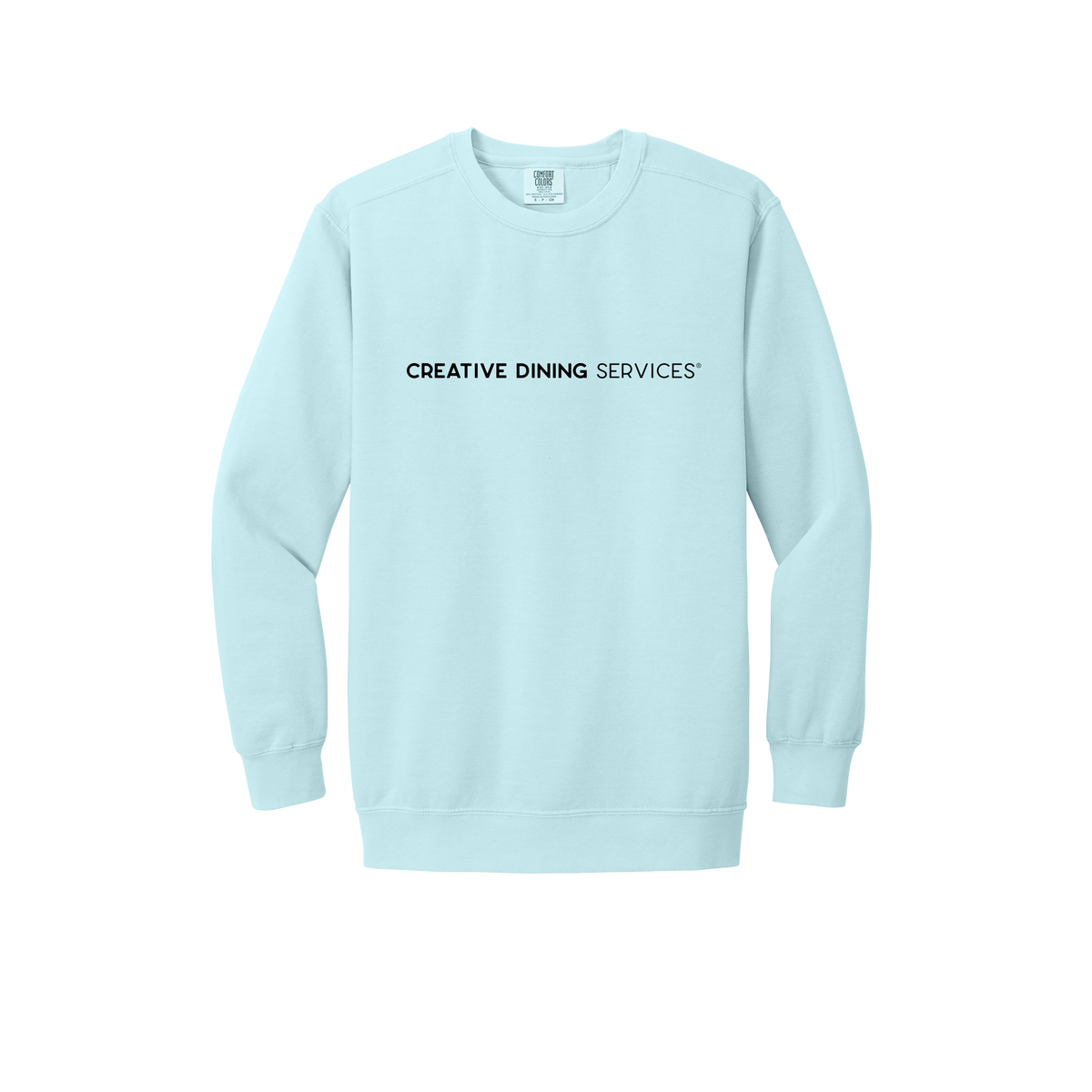 creativedining-premium-comfort-crewneck-dtf-front-1566-chambray-flat-front