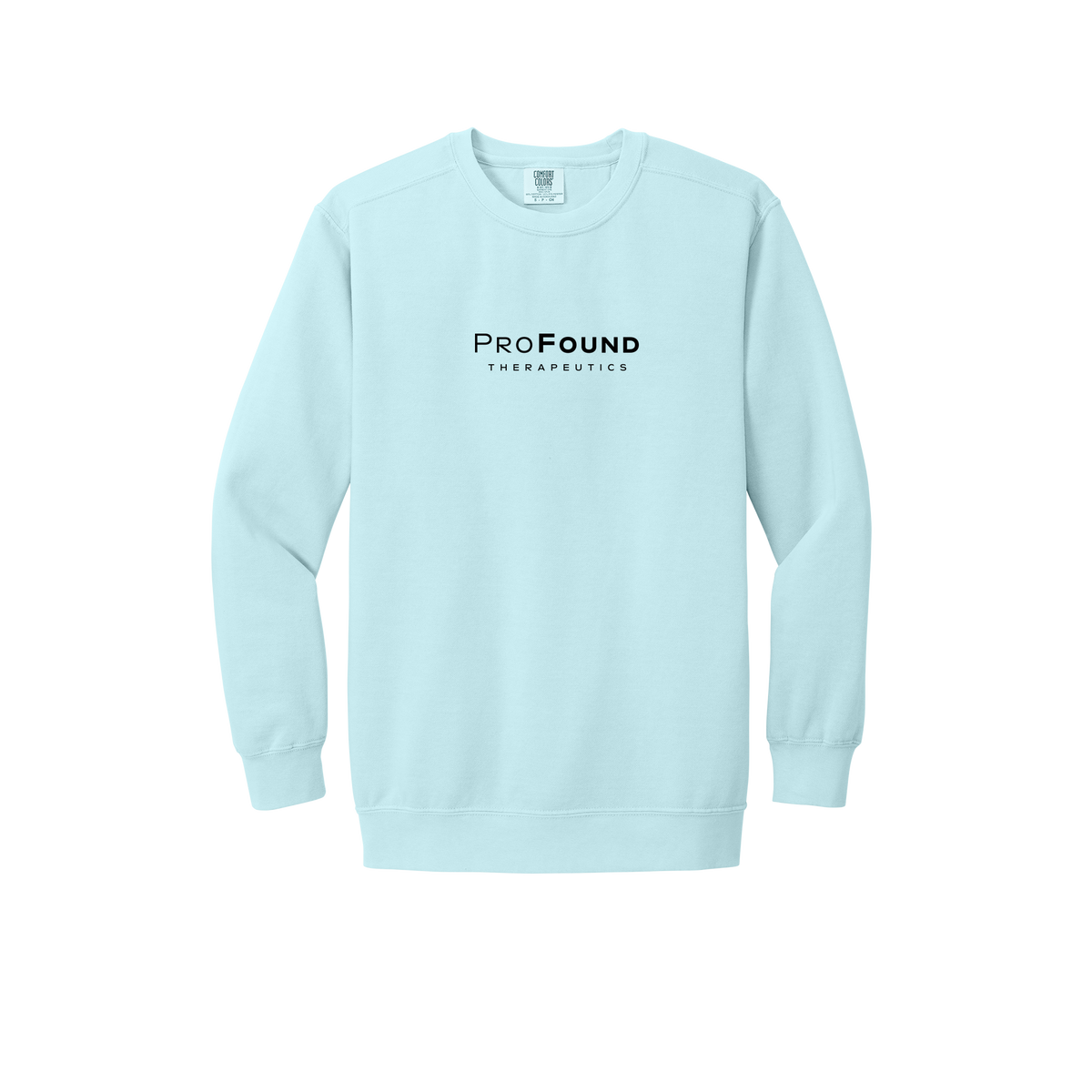 profoundtx-premium-comfort-crewneck-dtf-front-1566-chambray-flat-front
