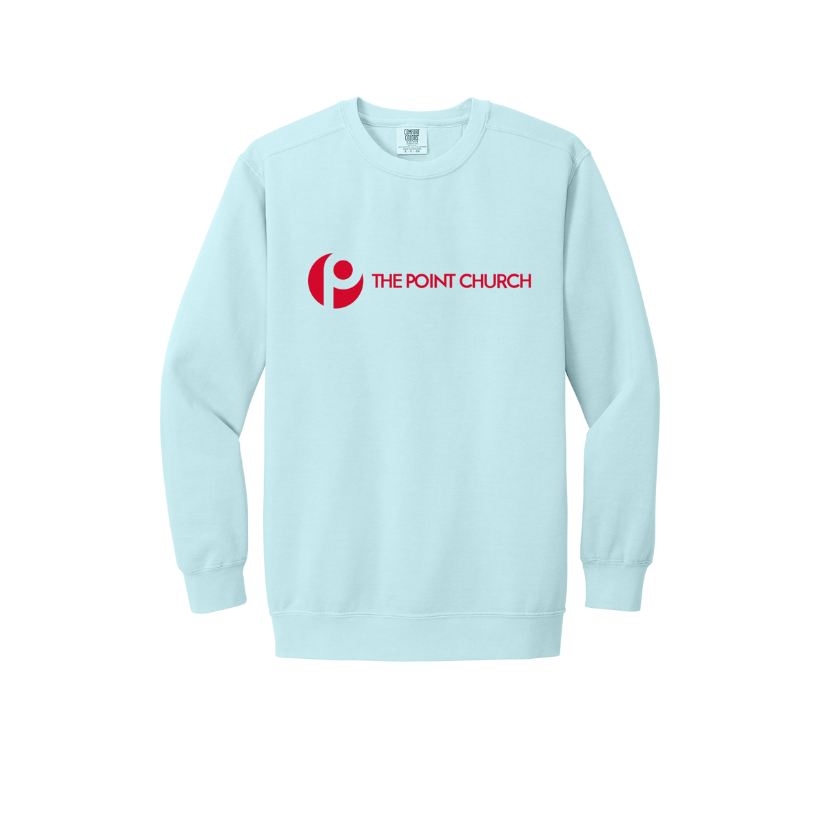 thepointva-premium-comfort-crewneck-dtf-front-1566-chambray-flat-front