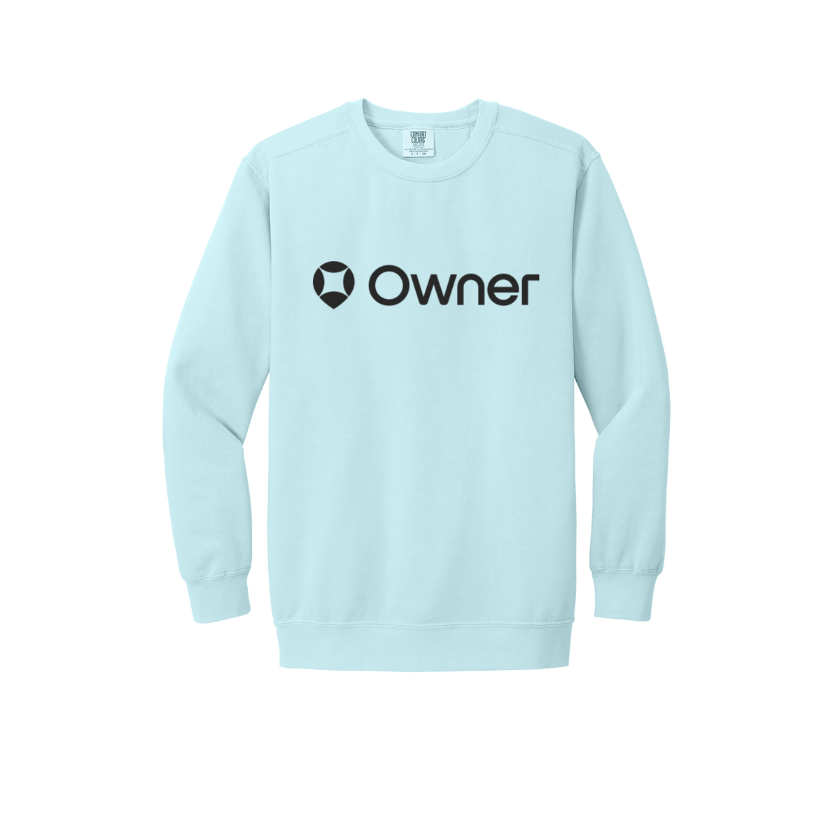 owner-premium-comfort-crewneck-dtf-front-1566-chambray-flat-front