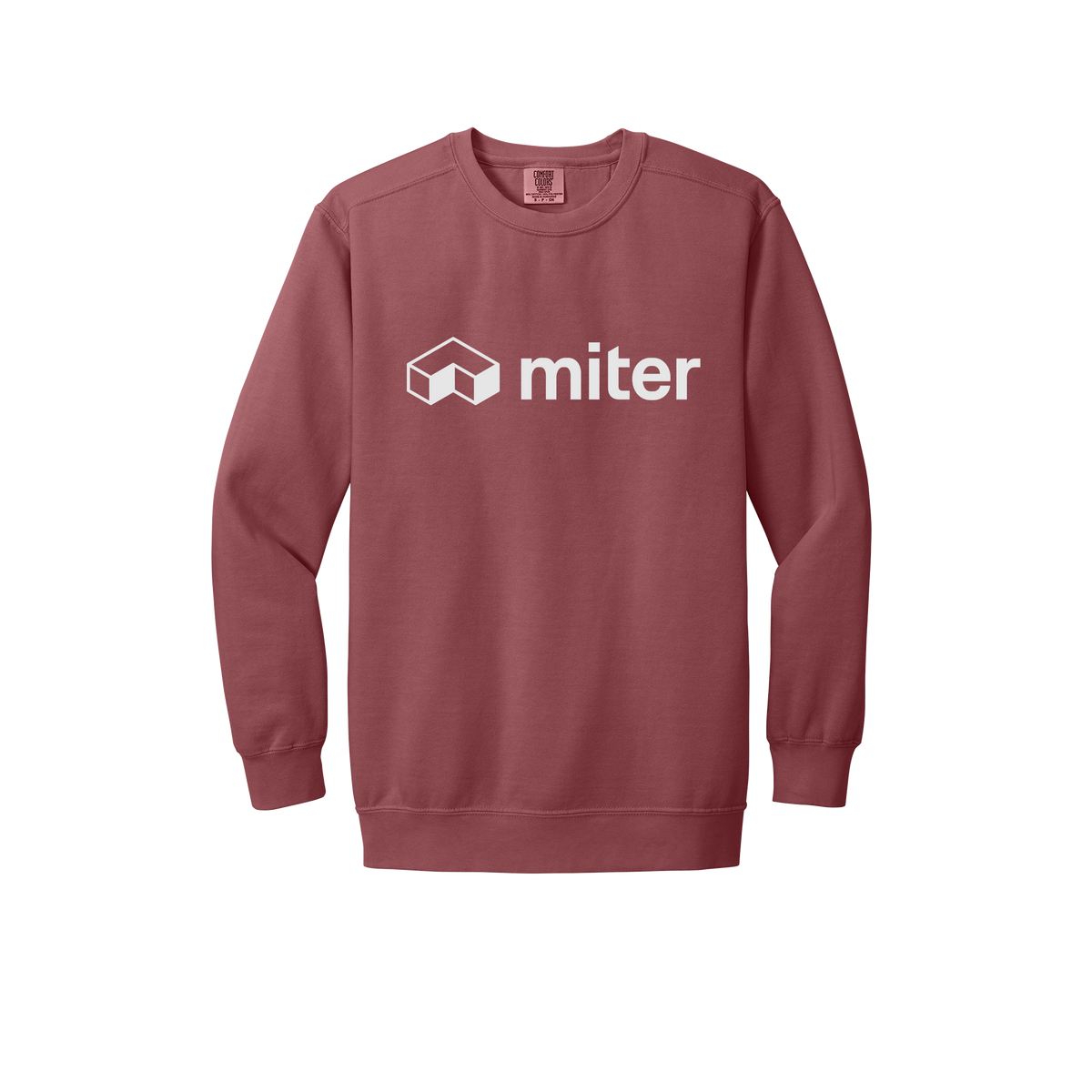 miter-premium-comfort-crewneck-dtf-front-1566-crimson-flat-front