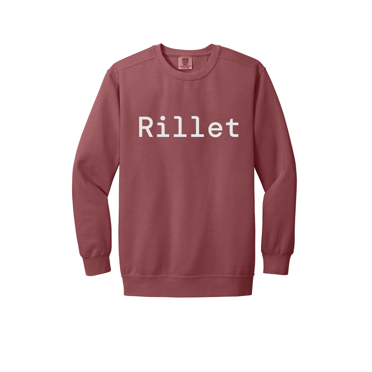 rillet-premium-comfort-crewneck-dtf-front-1566-crimson-flat-front