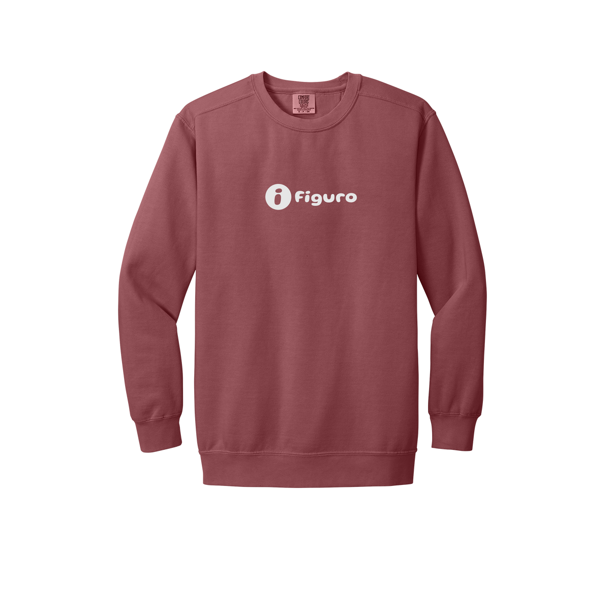 getfiguro-premium-comfort-crewneck-dtf-front-1566-crimson-flat-front