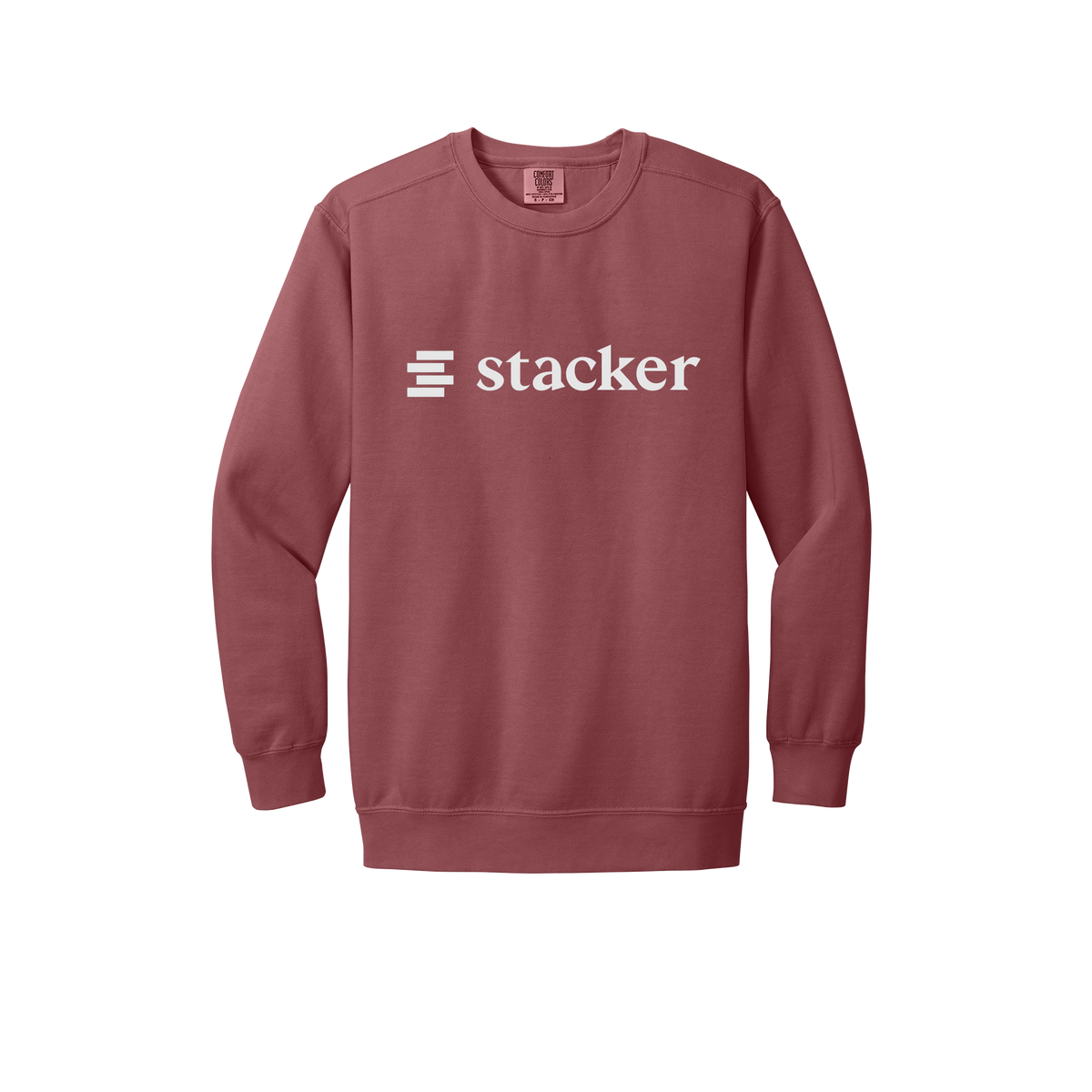stacker-premium-comfort-crewneck-dtf-front-1566-crimson-flat-front