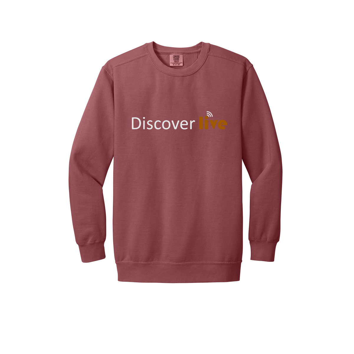 discover-premium-comfort-crewneck-dtf-front-1566-crimson-flat-front