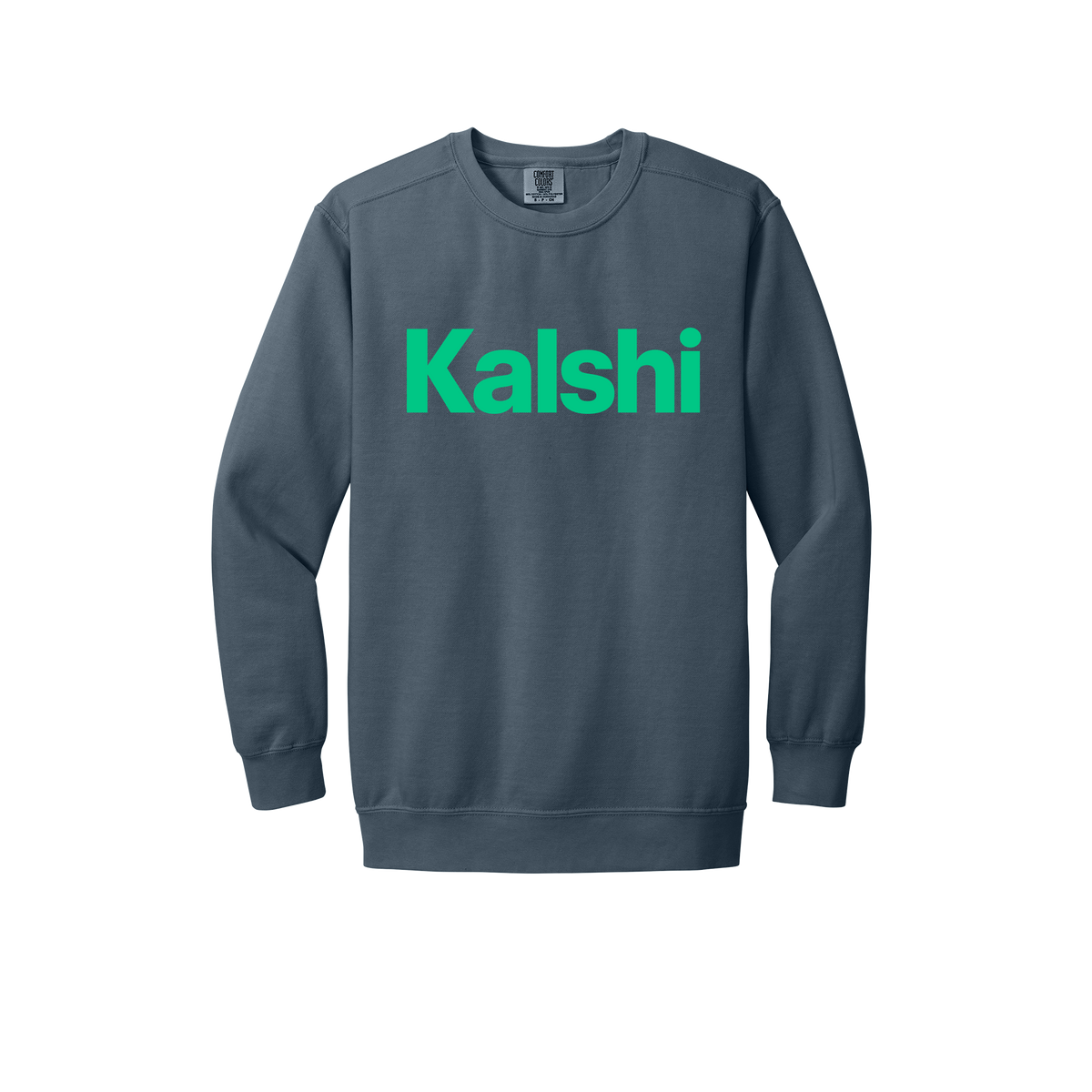 kalshi-premium-comfort-crewneck-dtf-front-1566-denim-flat-front