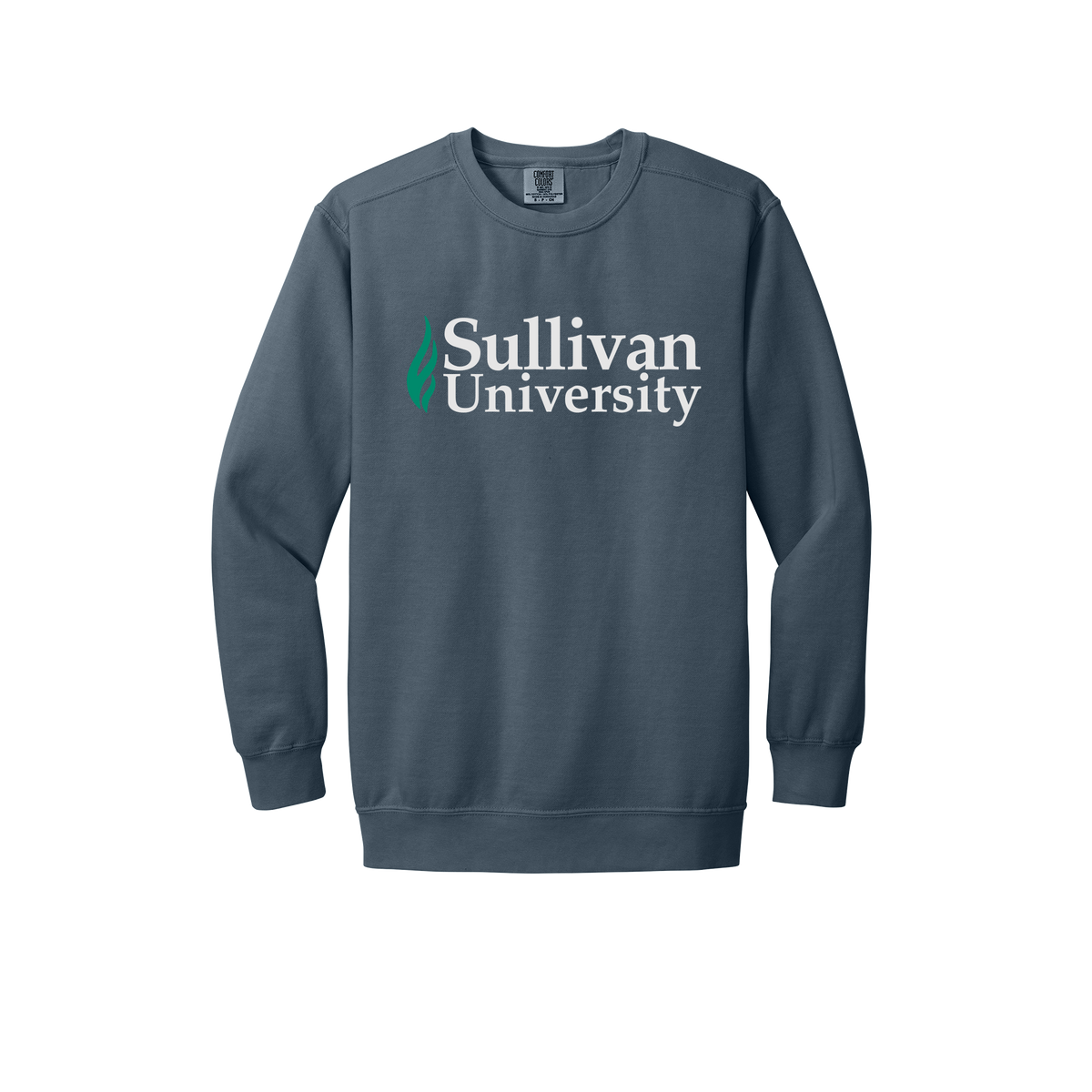 sullivan-premium-comfort-crewneck-dtf-front-1566-denim-flat-front