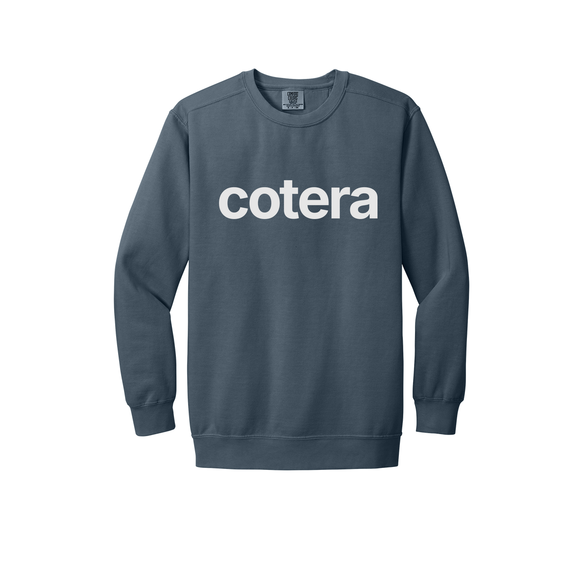 cotera-premium-comfort-crewneck-dtf-front-1566-denim-flat-front