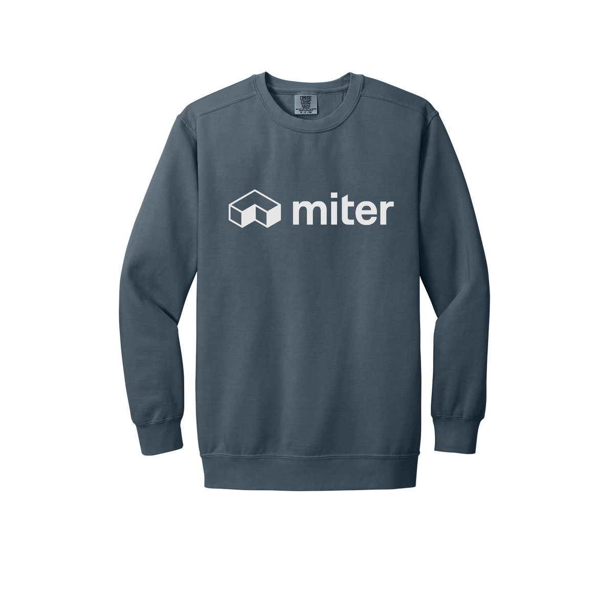 miter-premium-comfort-crewneck-dtf-front-1566-denim-flat-front