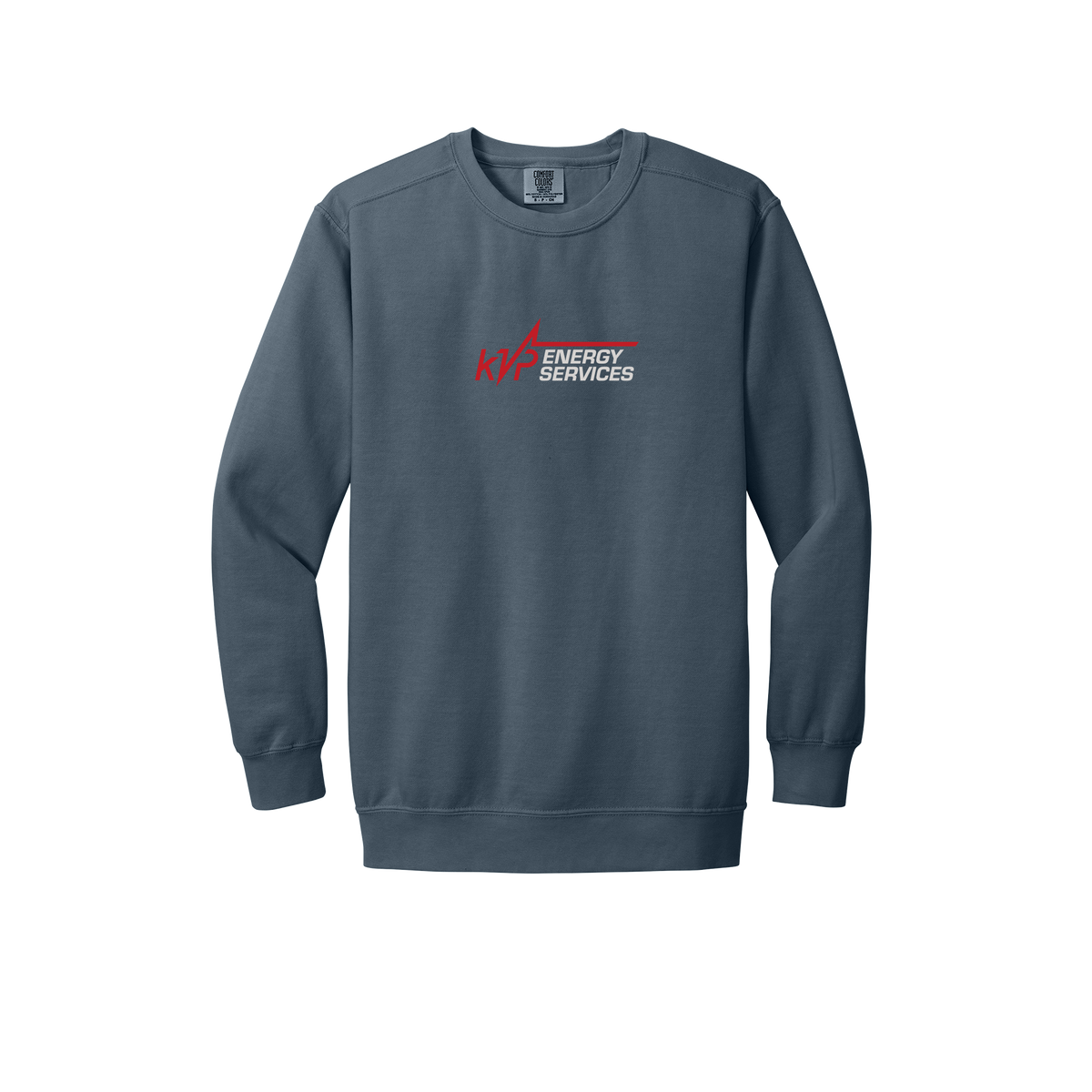 kvpenergy-premium-comfort-crewneck-dtf-front-1566-denim-flat-front