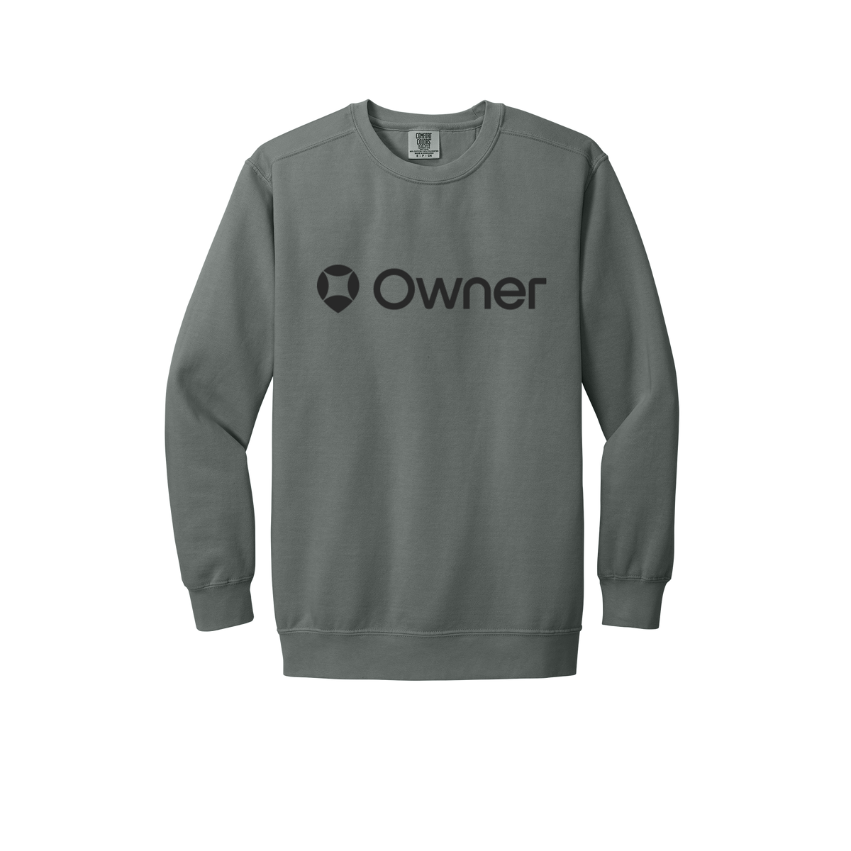 owner-premium-comfort-crewneck-dtf-front-1566-grey-flat-front