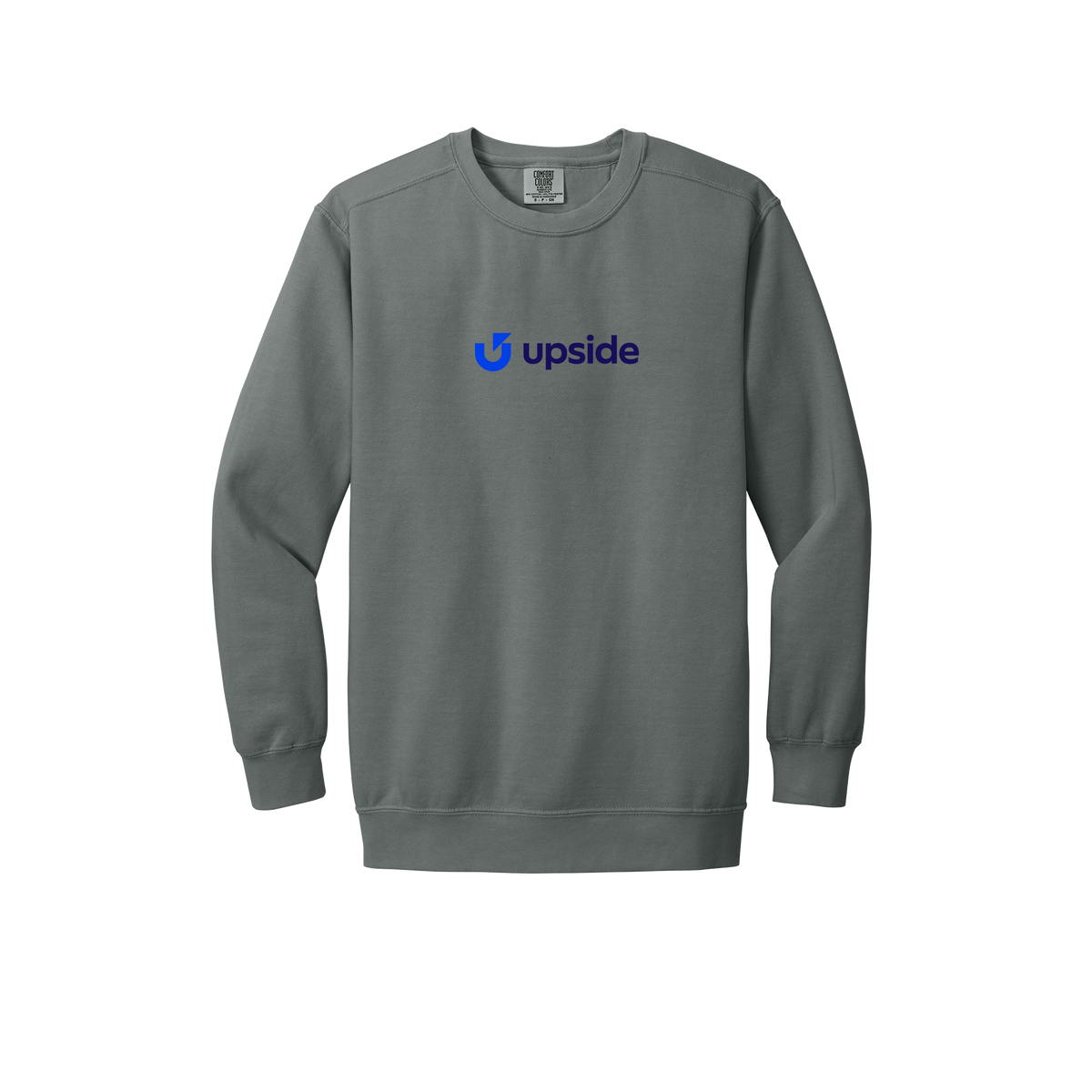 upside-premium-comfort-crewneck-dtf-front-1566-grey-flat-front