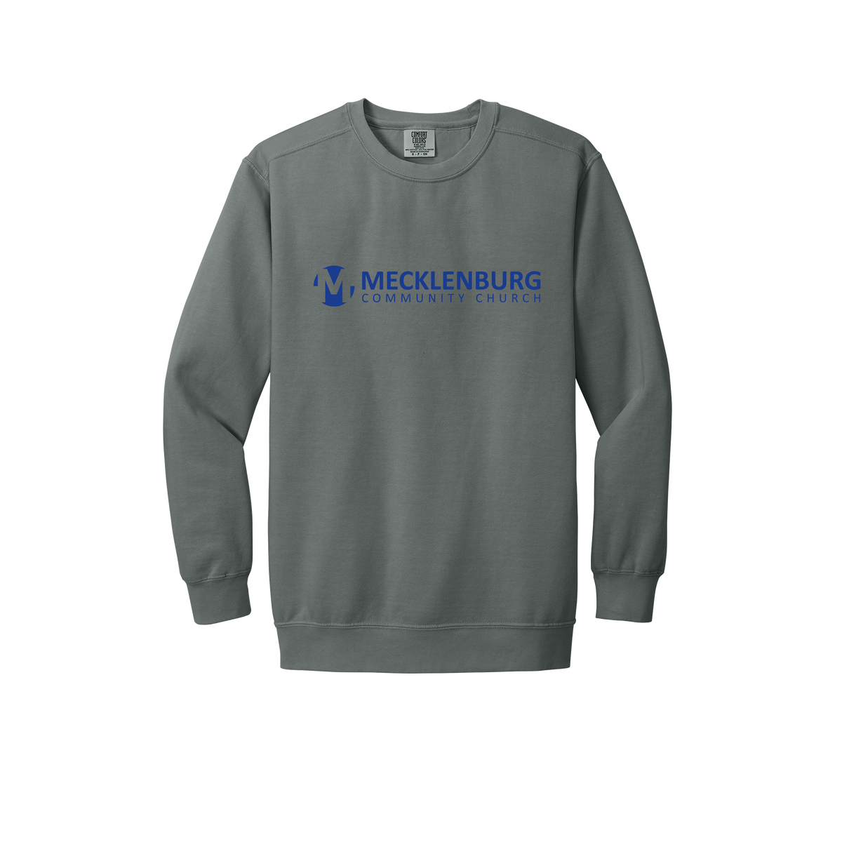 mecklenburg-premium-comfort-crewneck-dtf-front-1566-grey-flat-front