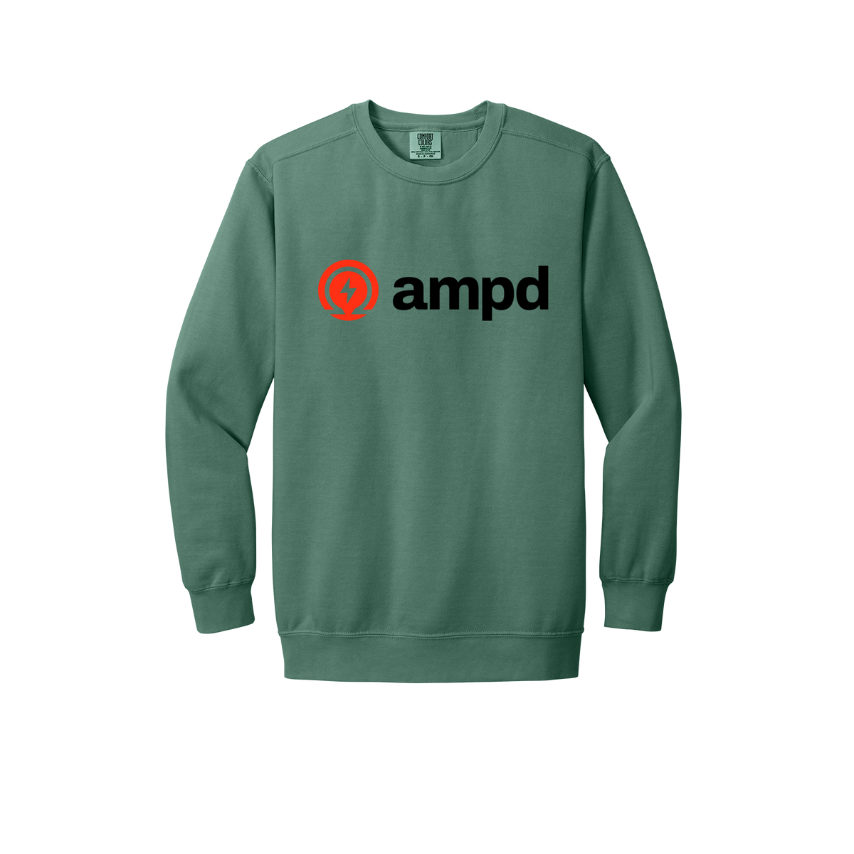 ampd-premium-comfort-crewneck-dtf-front-1566-lightgreen-flat-front