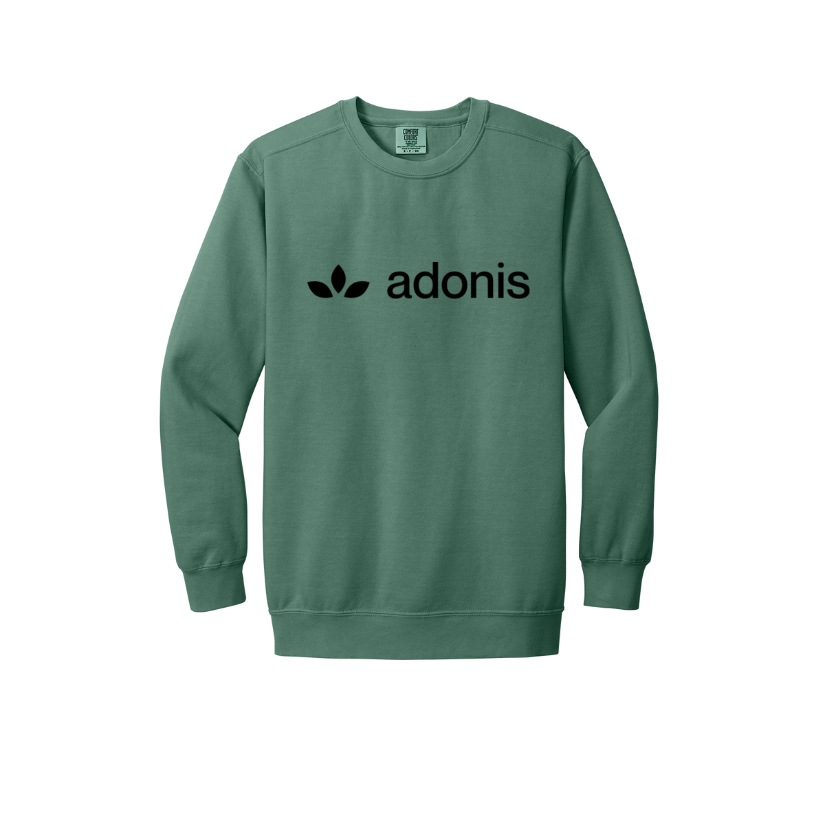 adonis-premium-comfort-crewneck-dtf-front-1566-lightgreen-flat-front