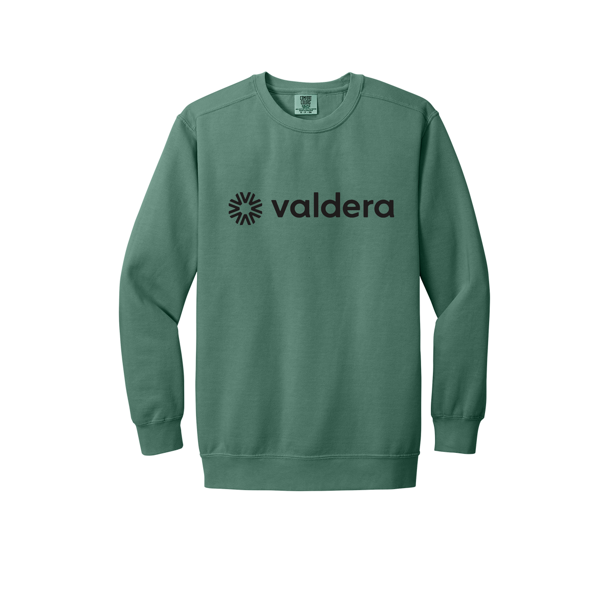 valdera-premium-comfort-crewneck-dtf-front-1566-lightgreen-flat-front