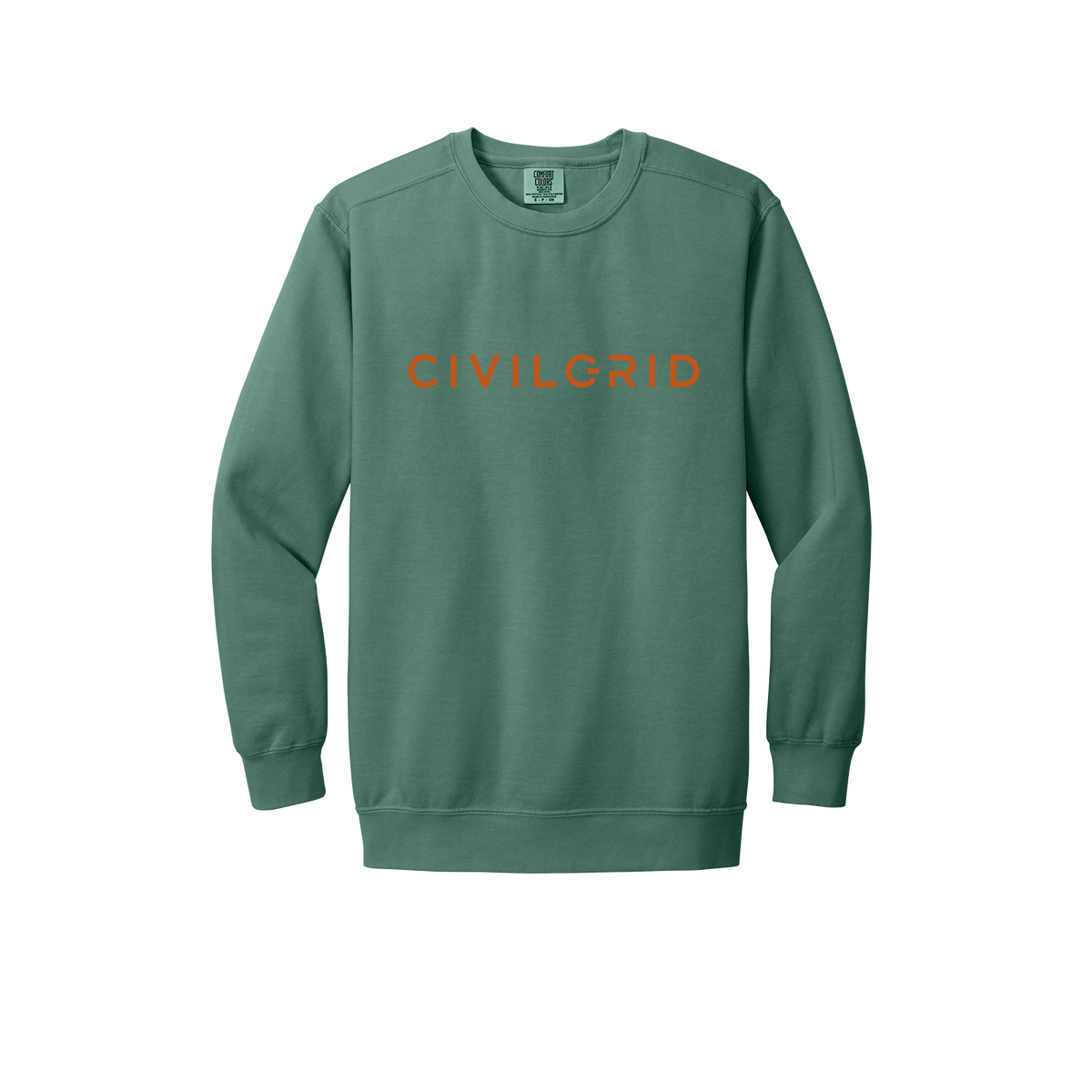 civilgrid-premium-comfort-crewneck-dtf-front-1566-lightgreen-flat-front