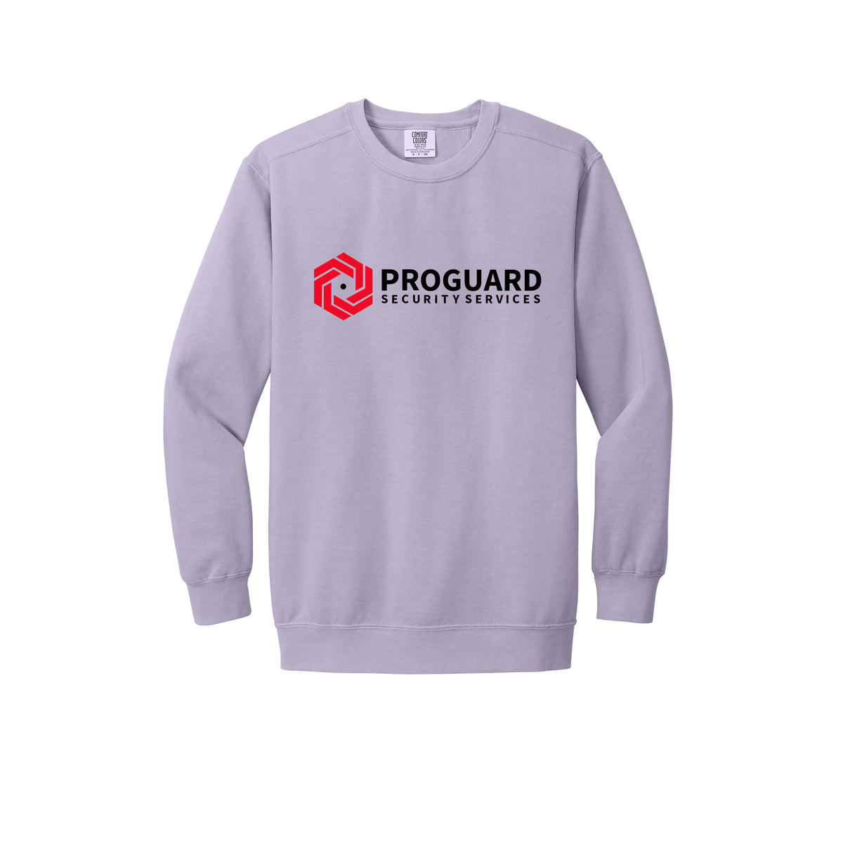 proguardsecurityservices-premium-comfort-crewneck-dtf-front-1566-orchid-flat-front