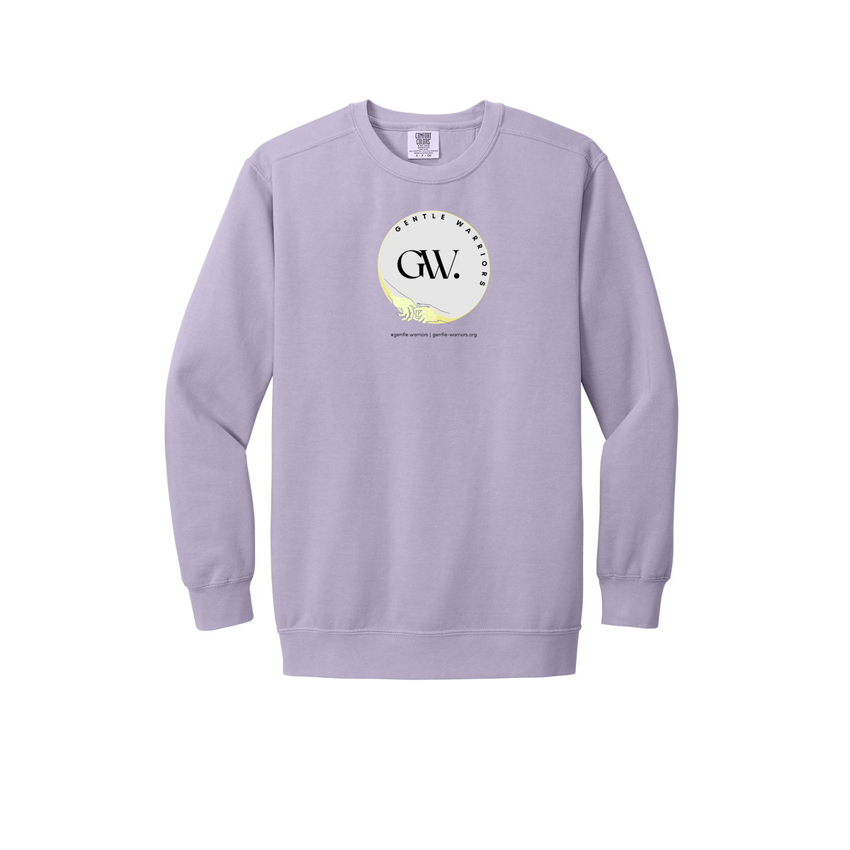 gentle-warriors-premium-comfort-crewneck-dtf-front-1566-orchid-flat-front