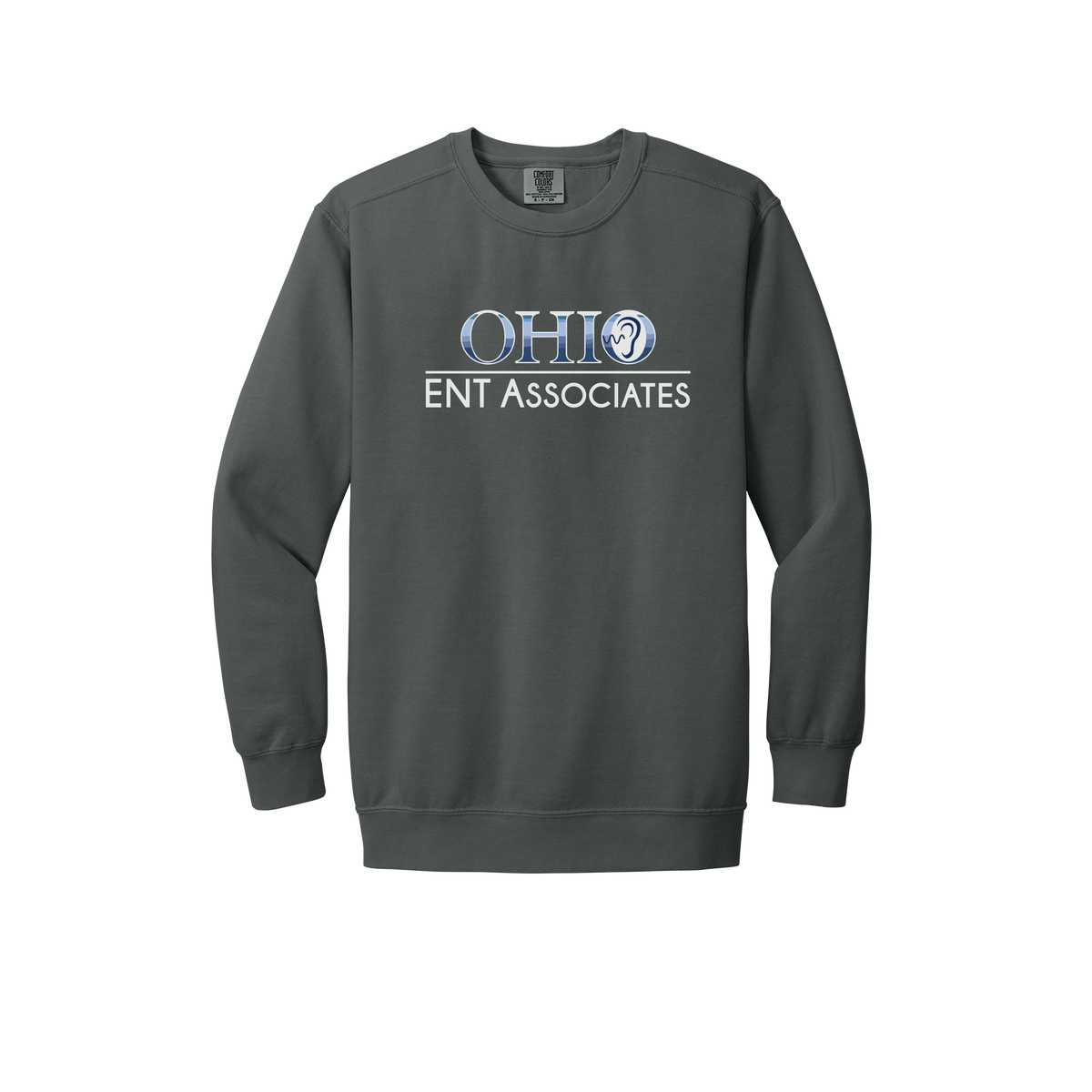 ohioentaudiology-premium-clinic-comfort-crewneck-dtf-front-1566-pepper-flat-front