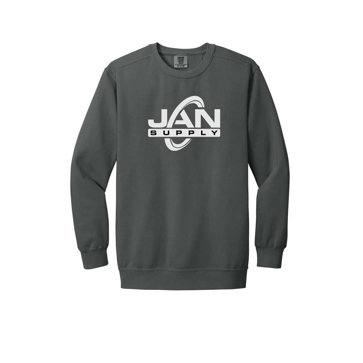 jan-pro-premium-comfort-crewneck-dtf-front-1566-pepper-flat-front