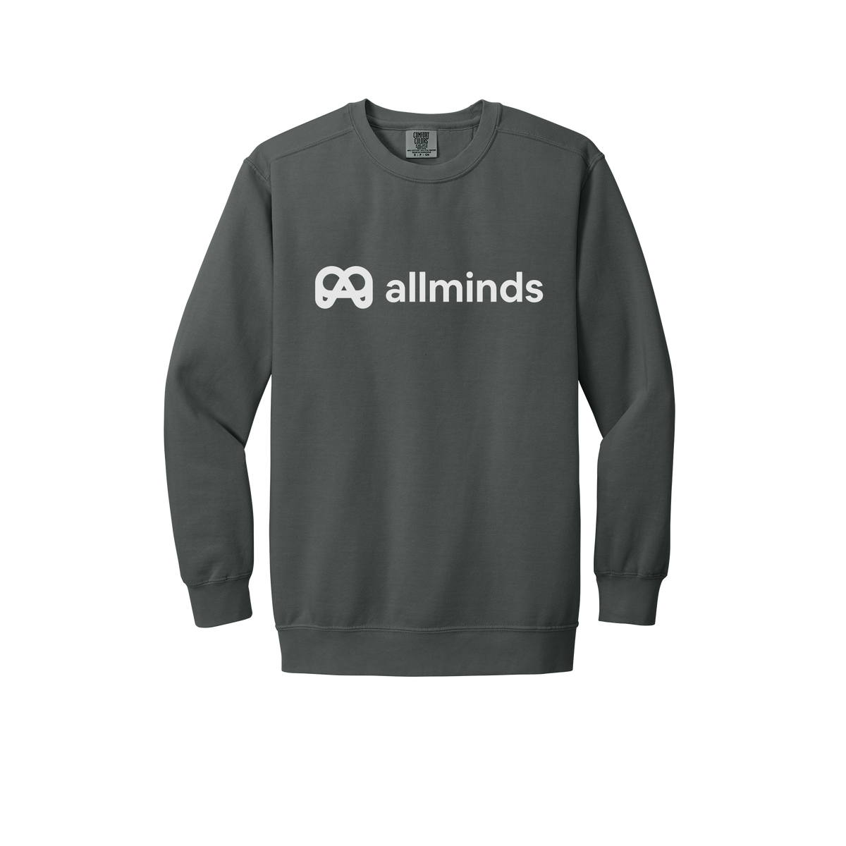 getallminds-premium-comfort-crewneck-dtf-front-1566-pepper-flat-front