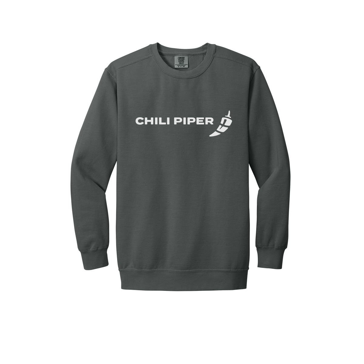 chilipiper-premium-comfort-crewneck-dtf-front-1566-pepper-flat-front