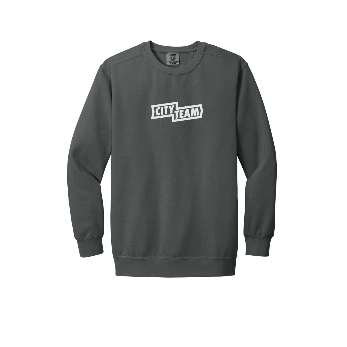 cityteam-premium-comfort-crewneck-dtf-front-1566-pepper-flat-front