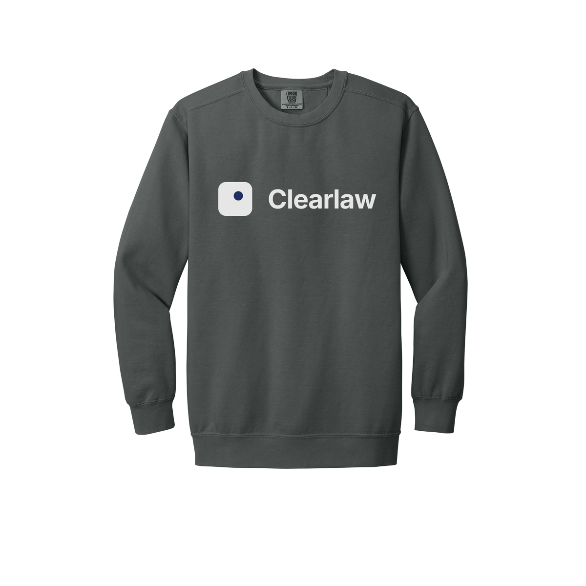 clearlaw-premium-comfort-crewneck-dtf-front-1566-pepper-flat-front