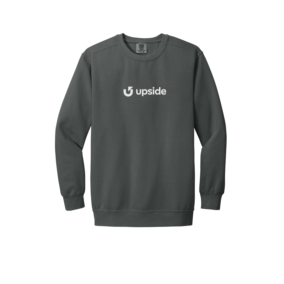 upside-premium-comfort-crewneck-dtf-front-1566-pepper-flat-front