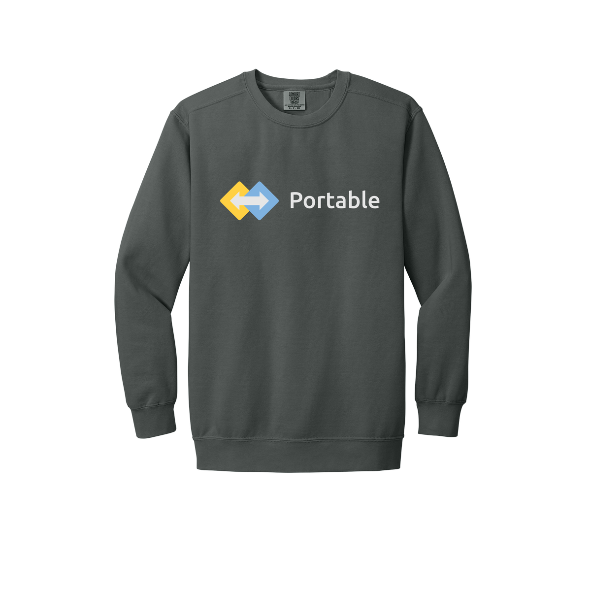 portable-premium-comfort-crewneck-dtf-front-1566-pepper-flat-front