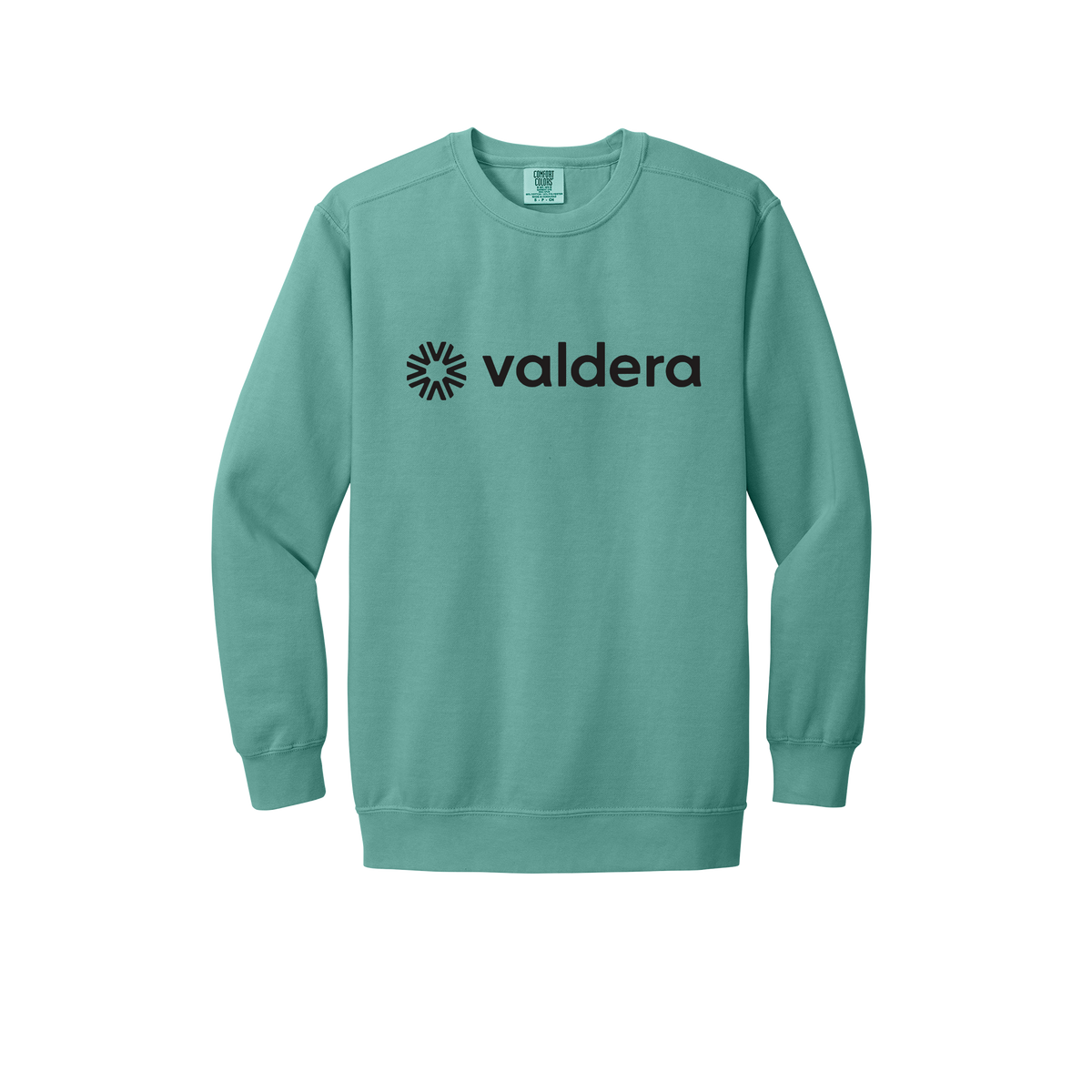 valdera-premium-comfort-crewneck-dtf-front-1566-seafoam-flat-front