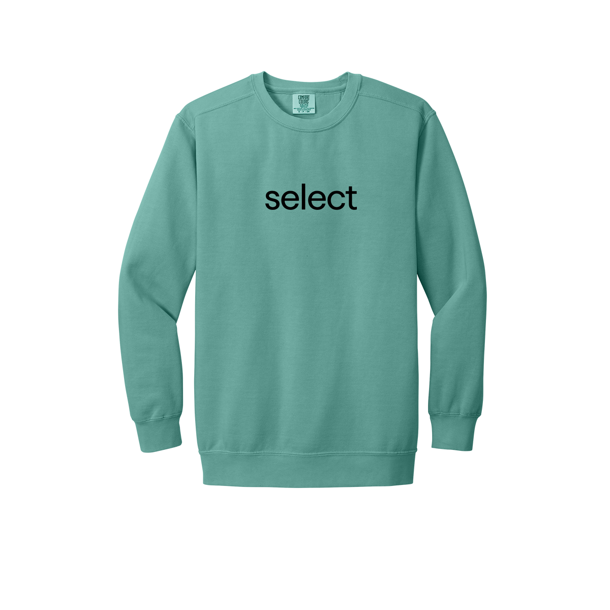 meetselect-premium-comfort-crewneck-dtf-front-1566-seafoam-flat-front