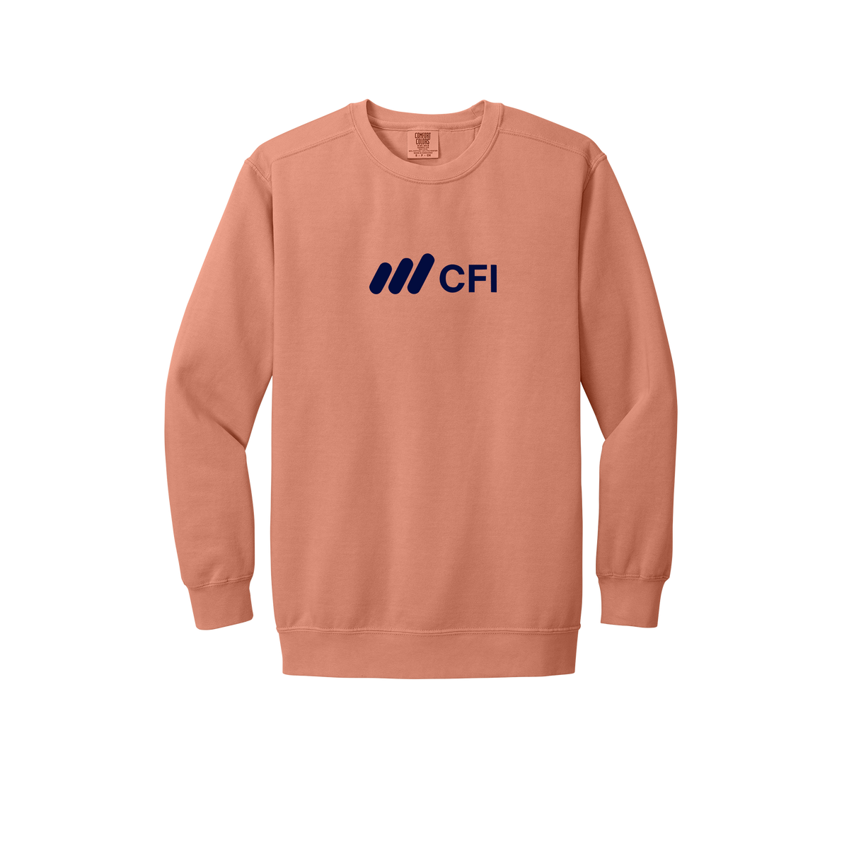 corporatefinanceinstitute-premium-comfort-crewneck-dtf-front-1566-terracotta-flat-front