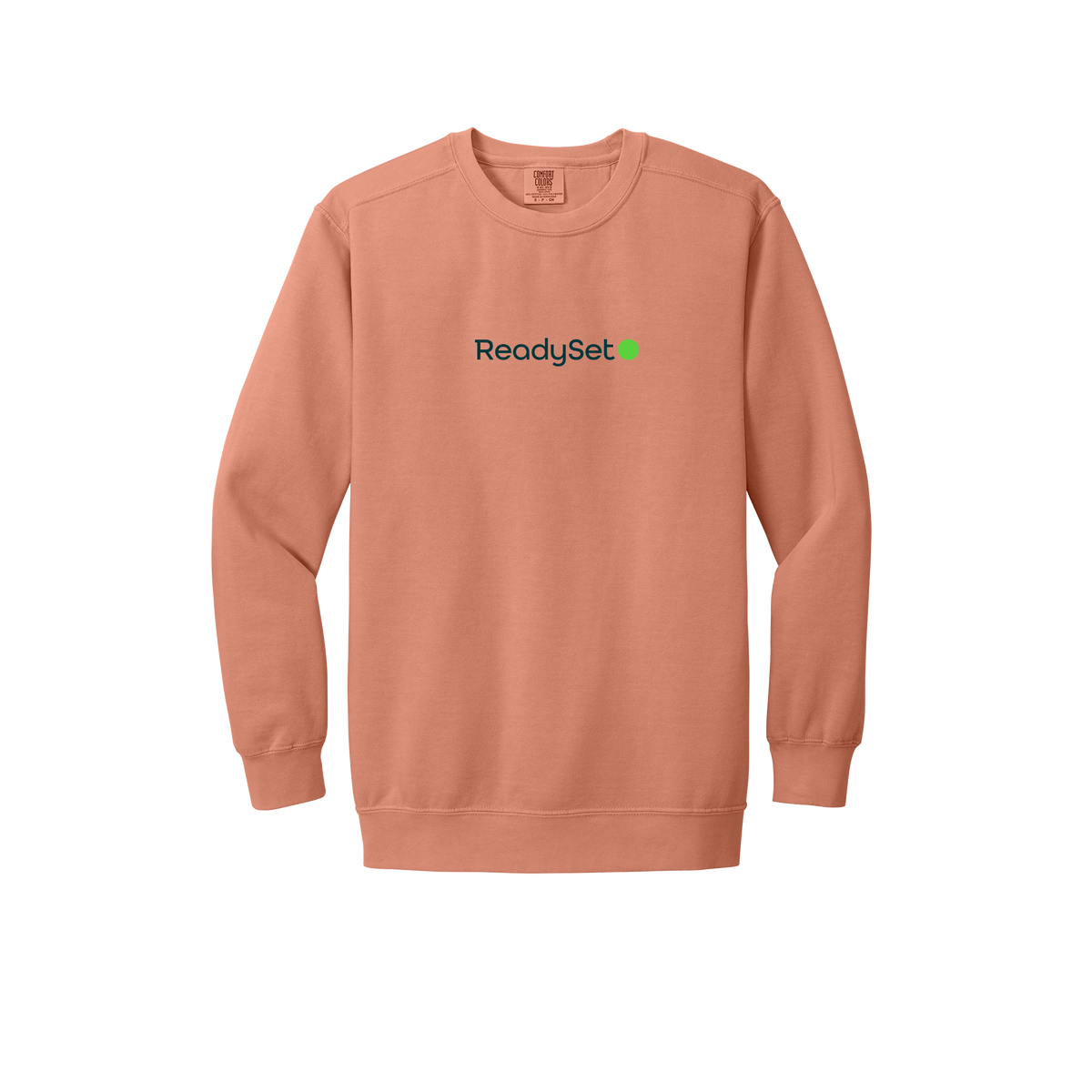 readysetsurgical-premium-clinic-comfort-crewneck-dtf-front-1566-terracotta-flat-front