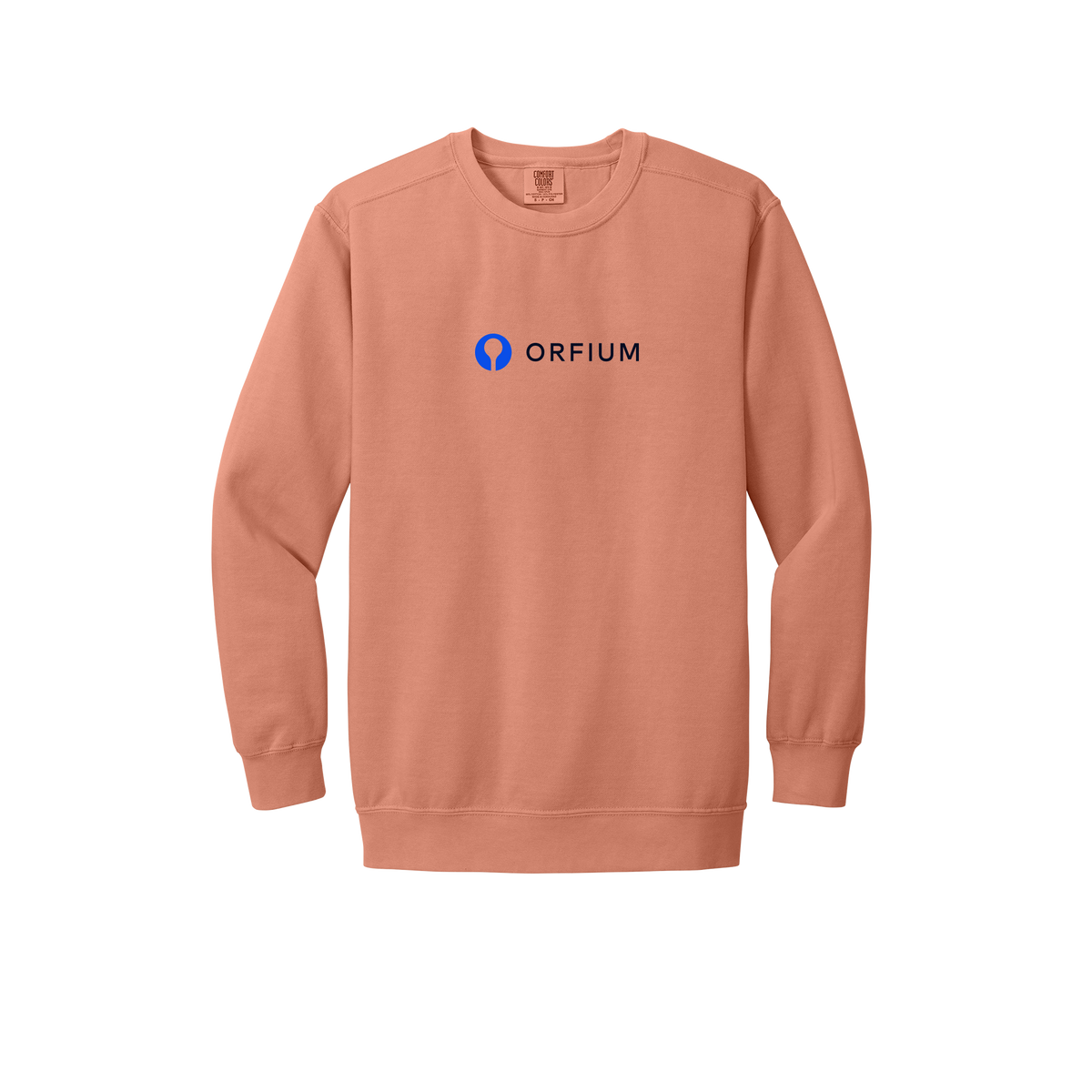 orfium-premium-comfort-crewneck-dtf-front-1566-terracotta-flat-front